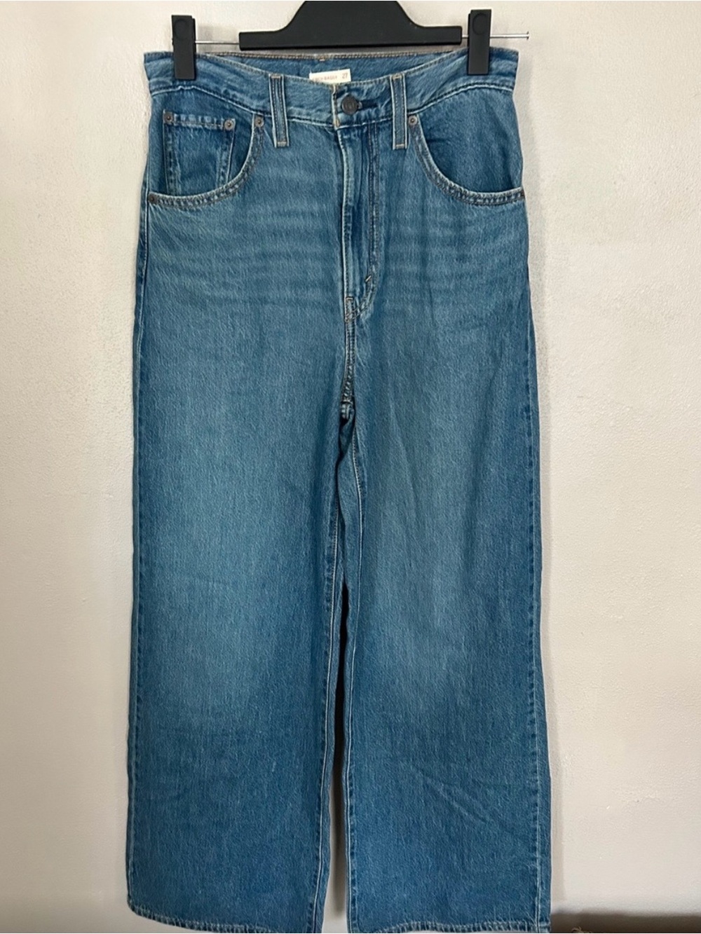 Levi’s | cinch waist wide leg jeans